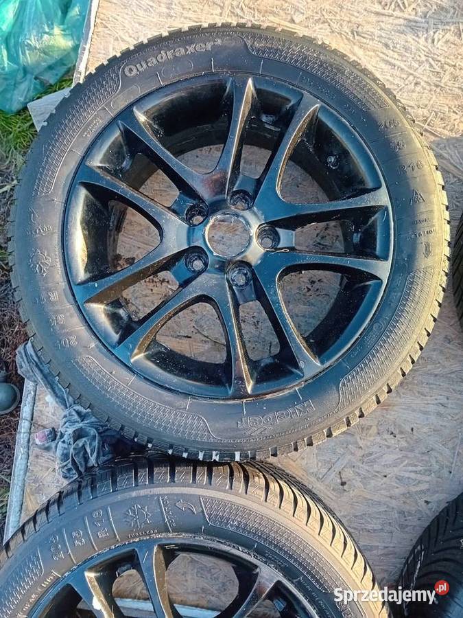 Felgi aluminiowe z oponami Kleber całoroczne 55