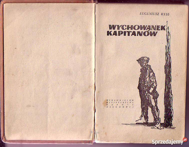 5917 WYCHOWANEK KAPITANÓW EUGENIUSZ RYSS literatura piękna - proza zagraniczna Czyrna sprzedam