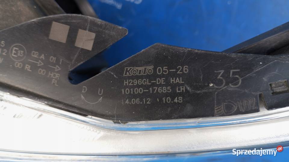 LAMPA REFLEKTOR LEWY PRZÓD EU TOYOTA AVENSIS T27 Nowy Tomyśl