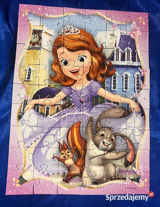 Księżniczka Zosia puzzle 4w1 Trefl Lublin