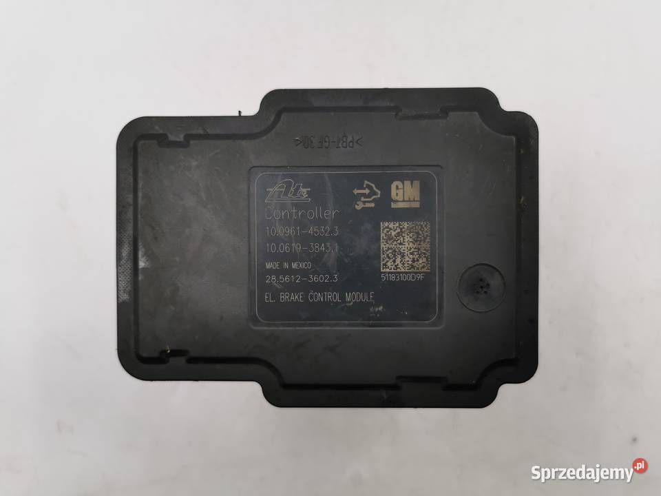 Pompa ABS ESP Opel Astra J Zafira C 13379599 Wyszków