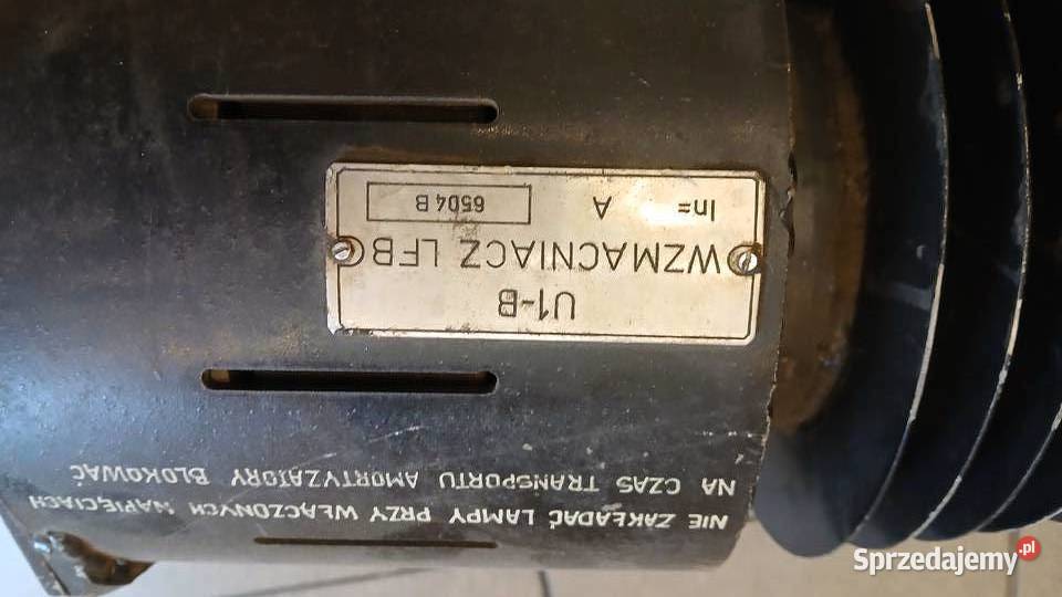 Wzmacniacz lampowy radiowęzłowy U1B wojskowy Skierniewice sprzedam