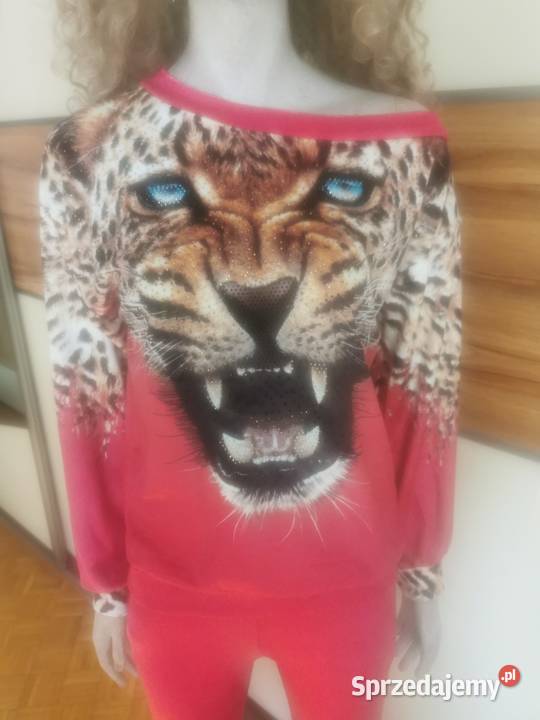 Dres damski Tatu tygrys welurowy w kolorze Mogilno