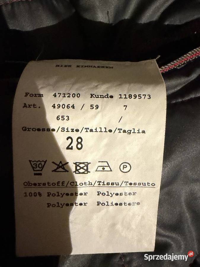 Kurtka zimowa Bugatti męska rozmiar XXL 28 Zimowa  sprzedam