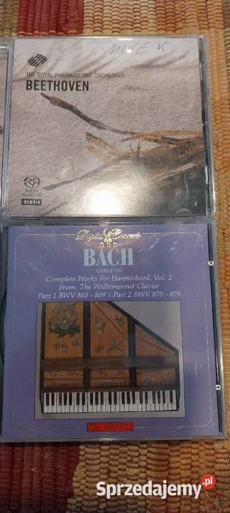 5 płyt CD Bach Tchaikowsky Beethoven 2 x Mozart 3 i więcej Ciechocinek