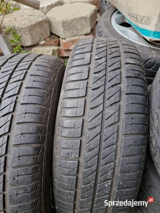 Koła opel 1856515 alufelgi 5x110 z oponami corsa Gliwice