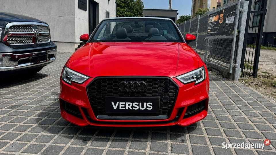 Audi A3 Cabrio Czerwone 20 Tfsi 220 Quattro Kam system Start-Stop A3 Gdynia