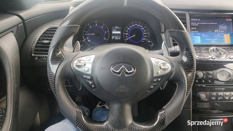 Infiniti QX70 S premium bezwypadkowy 1640000km Warszkowo