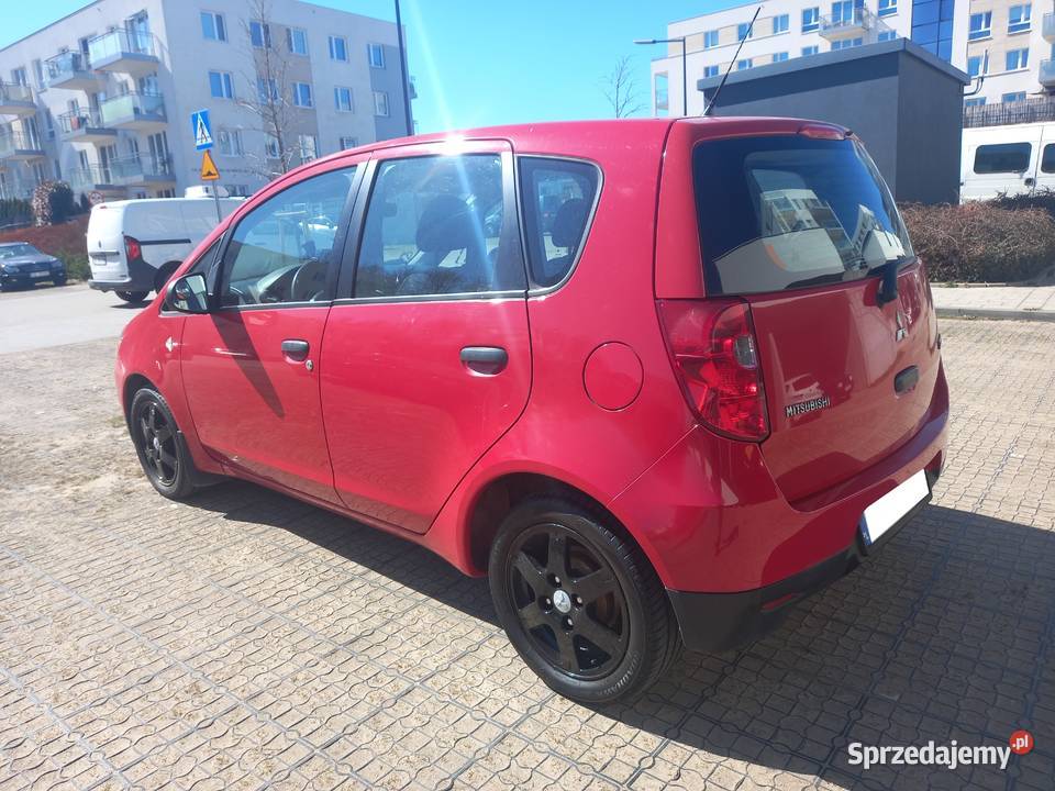 Mitsubishi Colt automat 13 benzyna 2010 5drzwi Gdańsk sprzedam