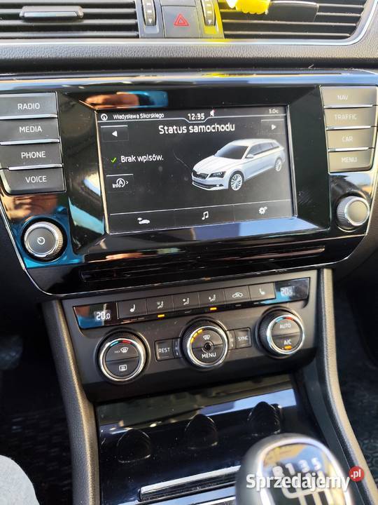 Skoda Superb III 20 TDI 150 Biała Perła Ledy Superb podkarpackie Jasło