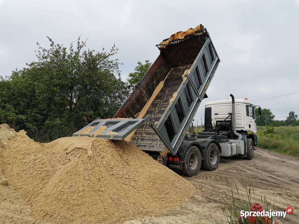 Piasek Płukany na WYLEWKI Certyfikat Posadzki Ciężkowice