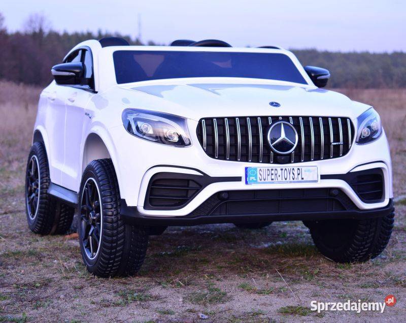 MERCEDES GLC 63S LICENCJA 4X4 2x12V MIĘKKIE KOŁA Pojazdy elektryczne i spalinowe Toruń