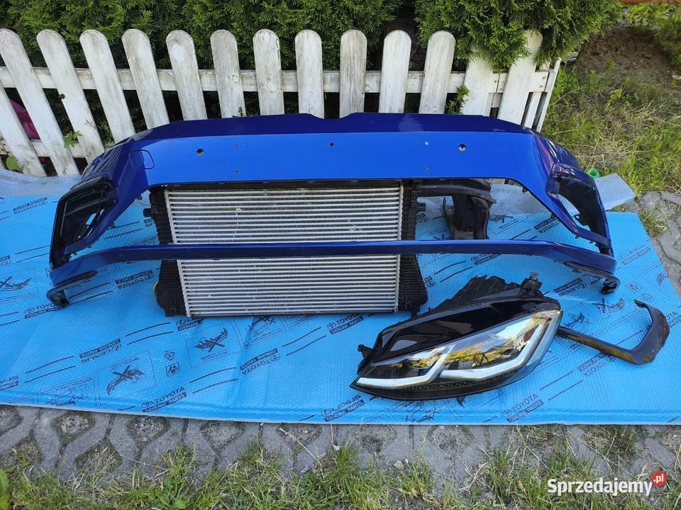 VW Golf 7 R zderzak przednidodatki