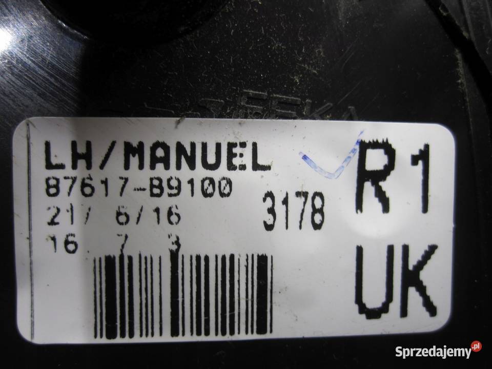 HYUNDAI i10 II 16r lusterko lewe manualne