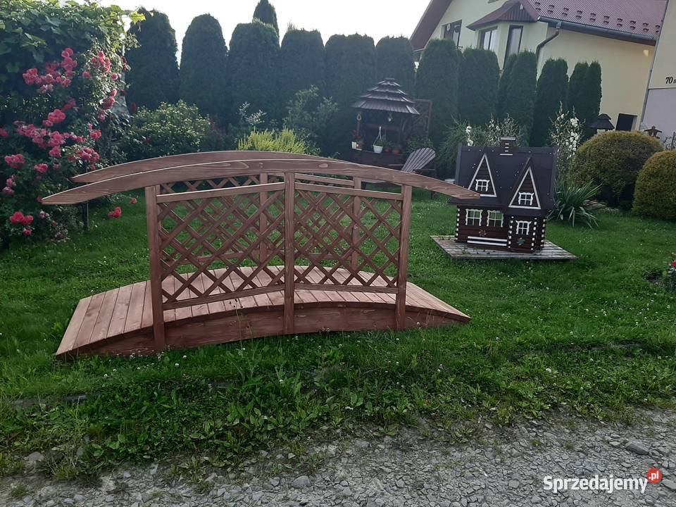 Mostek ogrodowy Architektura ogrodowa