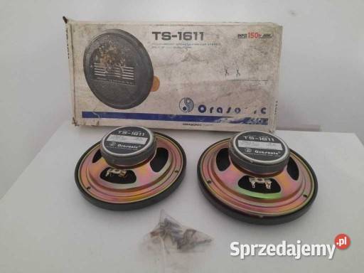 Nowe Głośniki z epoki ORASONIC TS1611 16 Polonez Koszalin