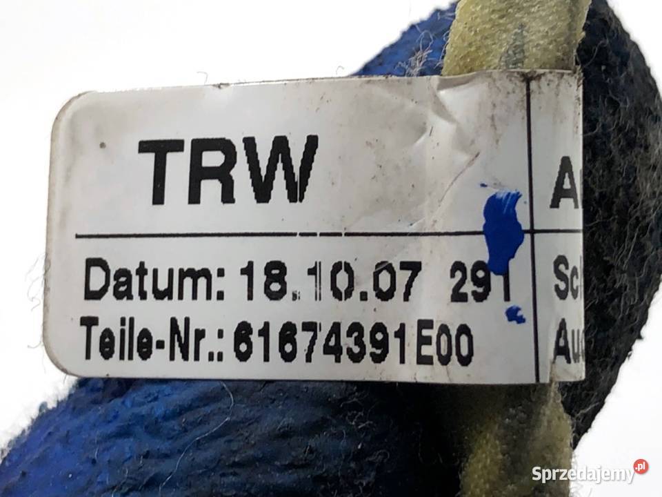 WIĄZKA PODUSZKI AIRBAG AUDI A6 C6 sprzedam