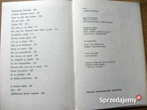 Polskie kolędy i pastorałki antologia oprAnna Sz Gniezno sprzedam