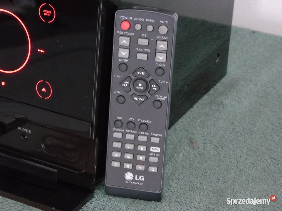 Wieża z USB CD AUX i pilotem LG sprawna i mocna Jasło