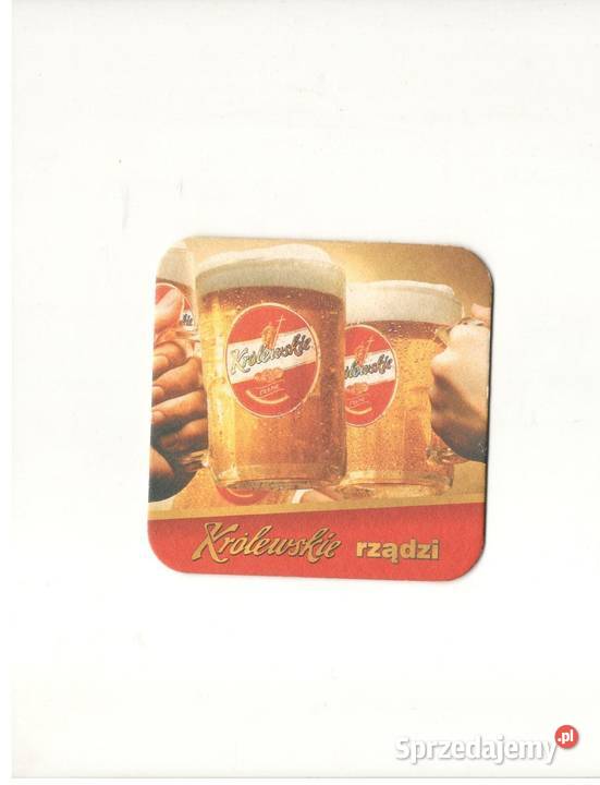 Królewskie podstawka do piwa 1 Gliwice sprzedam