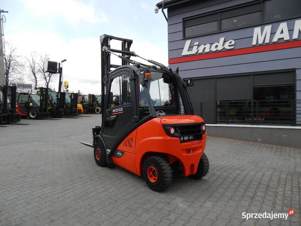 Wózek widłowy Linde H25D02 Pozycjoner z Mogilany
