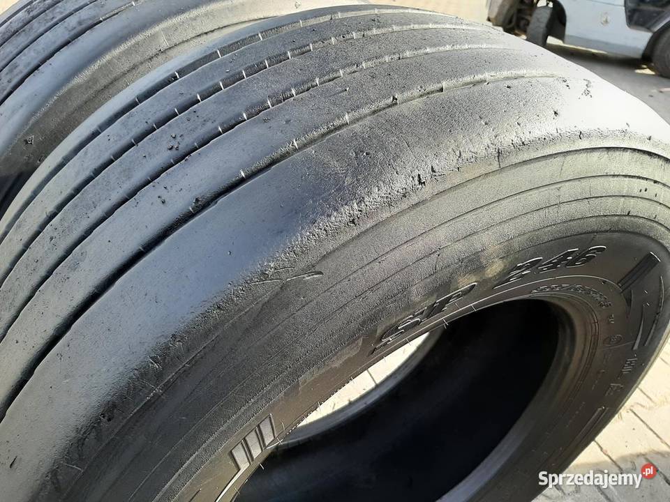 2x Opona używana ciężarowa 38565R225 DUNLOP K do 110 km/h Zaścianki