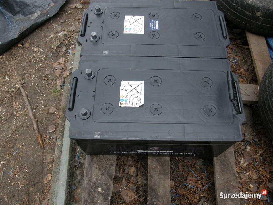 Akumulator 230 AH 1200 A SCANIA Biała Podlaska