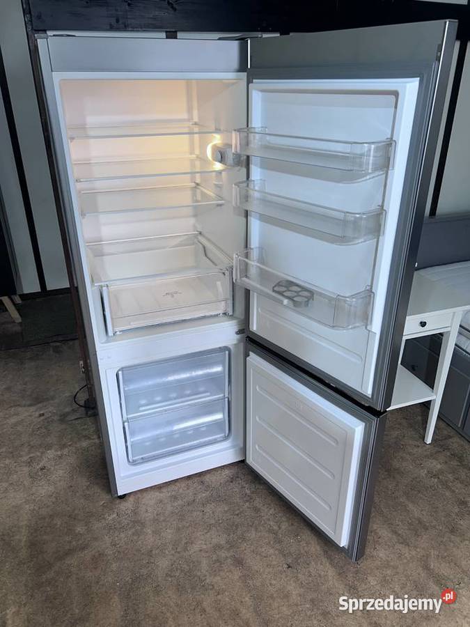Lodówkozamrażarka Indesit srebrny INOX stal 158.7cm Rybnik sprzedam