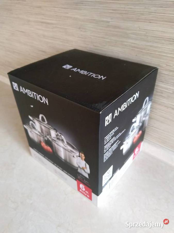 NAJTANIEJ Zestaw Garnków z Pokrywkami ALTROI Zabrze