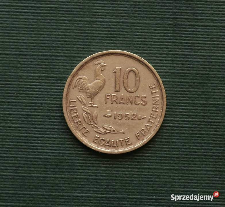 FRANCJA 10 franków 1952r Gliwice