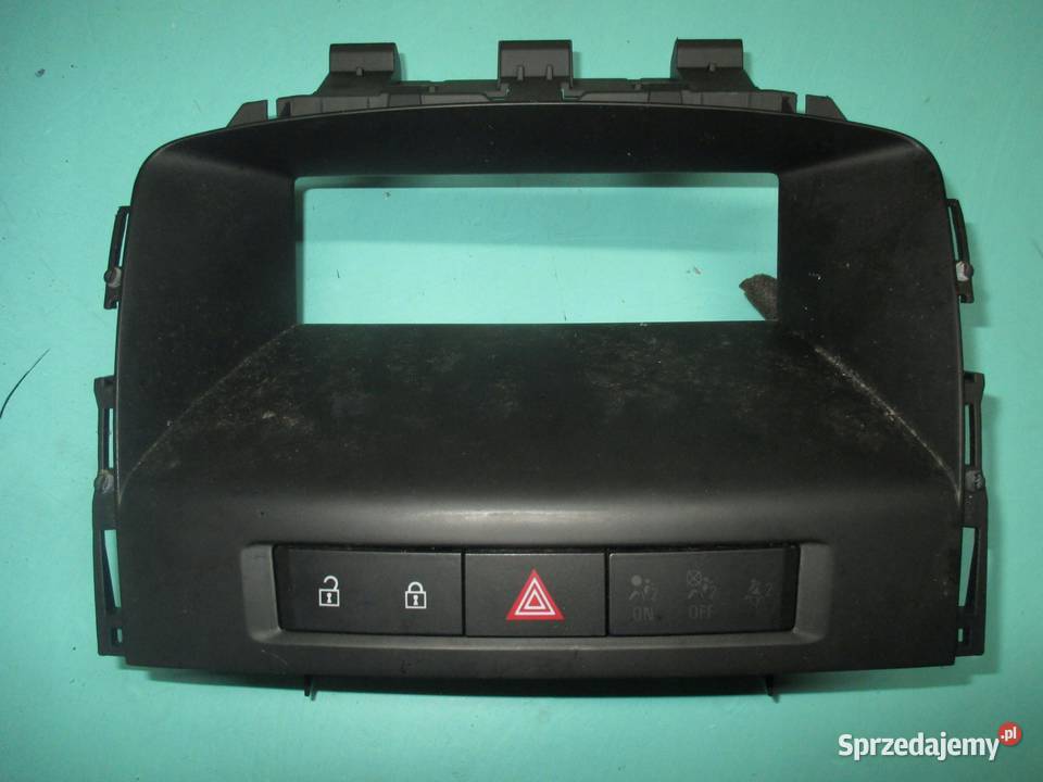OPEL ASTRA J IV 16 VVT 11r ramka wyświetlacza Panele sterowania, przełączniki