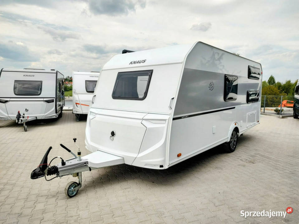 przyczepy kempingowe Knaus Sport 500 KD z dużą