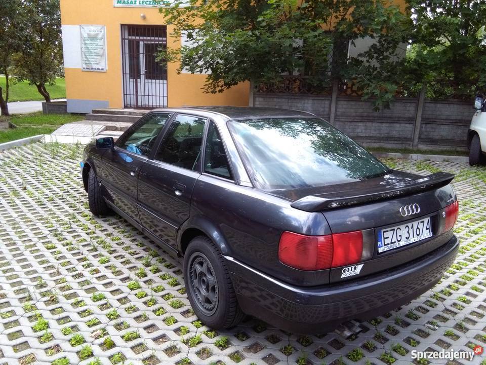 Audi 80 Competition Quattro Vulcan Schwarz Aleksandrów Łódzki