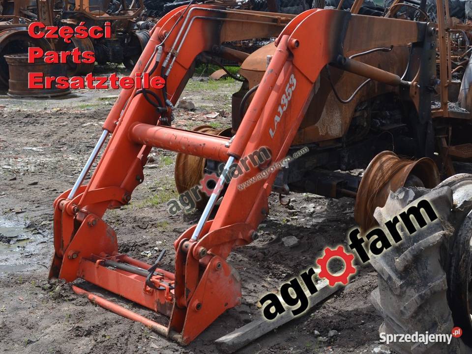 Kubota M8540HC części skrzynia biegów silnik