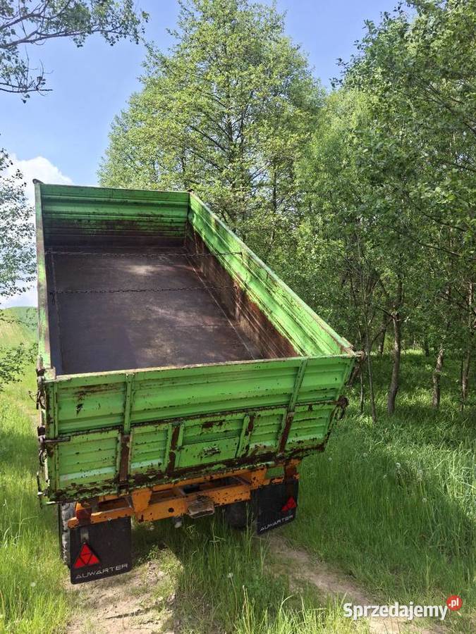 Przyczepa auwarter Wywrotka 3 strony Krajno-Parcele