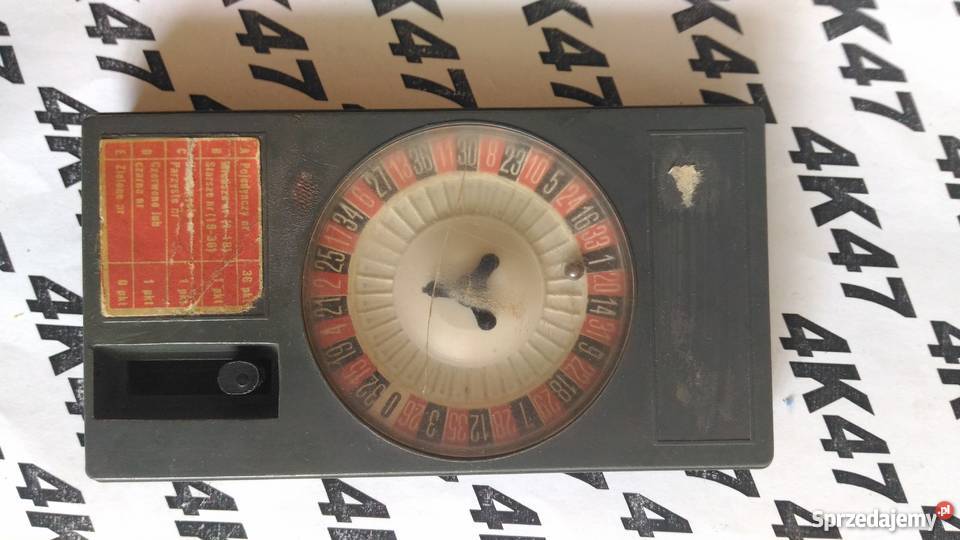 RULETKA ZABAWKA DZIECI z PRLu1