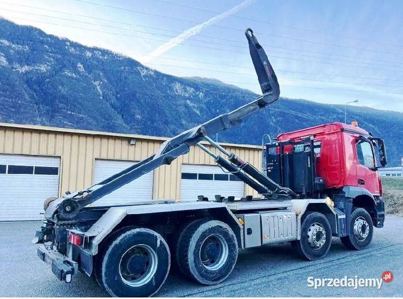 Hakowiec 8x4 4 osiowy Mercedes Eur 6 Wymienne nadwozia Motoryzacja Warszawa