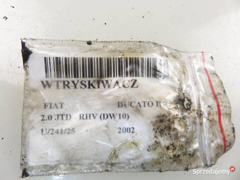 WTRYSKIWACZ FIAT DUCATO II 20 JTD 0445110076