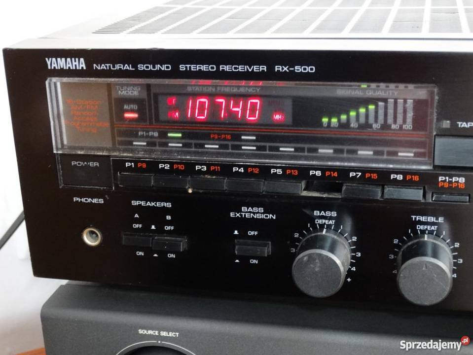 Amplituner Yamaha RX500 sprawny 350 wat WYSYŁKA Jasło