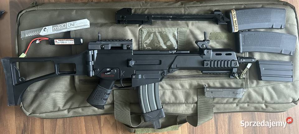 Replika ASG karabin g36C JG AEG magazynki m4 Płock