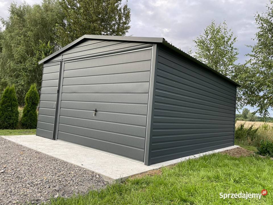 Garaż blaszany 4x5 Wzmocniony PROFILAMI Wrocław