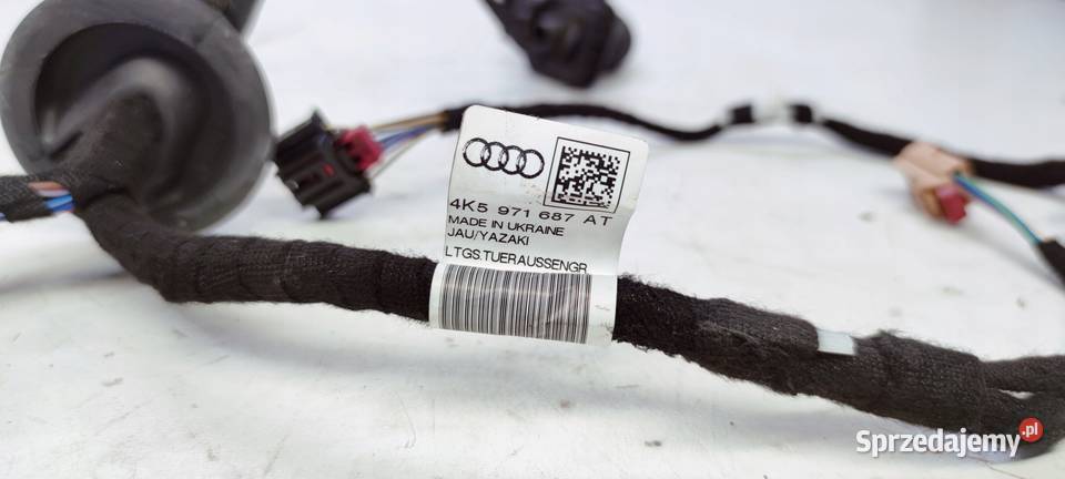 WIĄZKA DRZWI LEWY PRAWY TYŁ AUDI A6 C8 Przystajń