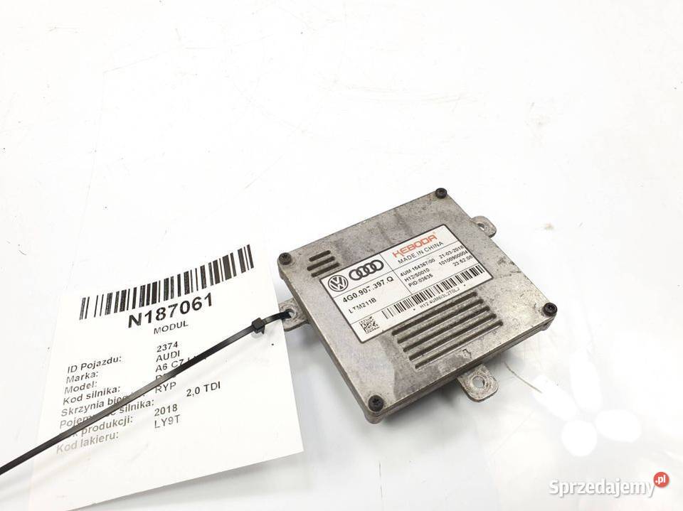MODUŁ AUDI A6 C7 LIFT 4G0907397Q Lipno