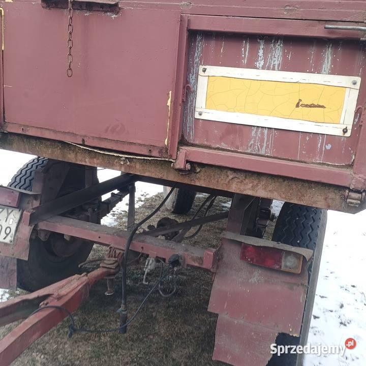 Sprzedam dwie przyczepy rolnicze Autosan d55 nieuszkodzony Żyrardów sprzedam