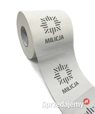 Papier toaletowy Dodoopy MILICJA z Logo Polskiej