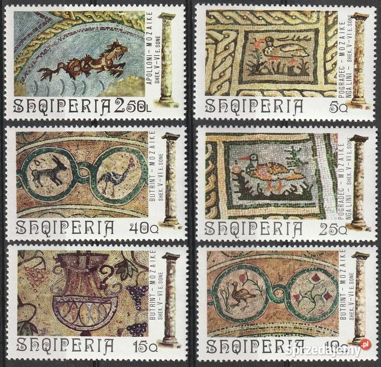 ALBANIA MOZAIKI CZYSTE Łódź