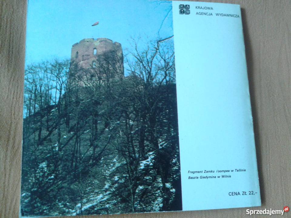 Nadbałtyckie republiki ZSRR przewodnik ŚSpalle Rok wydania 1980 łódzkie