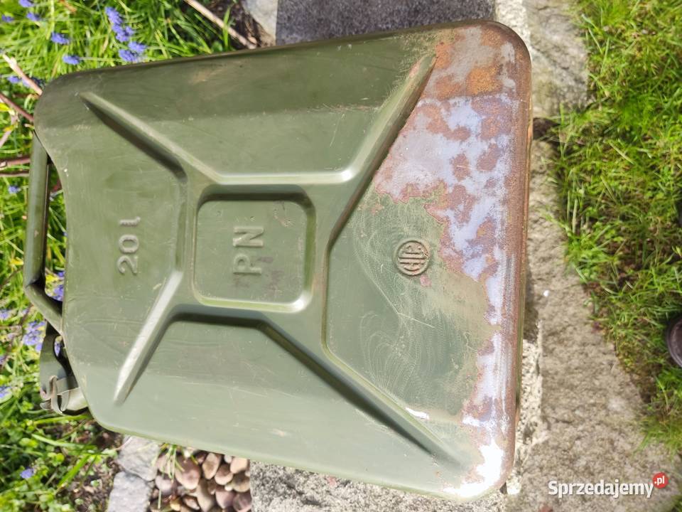 Kanister metalowy 20l