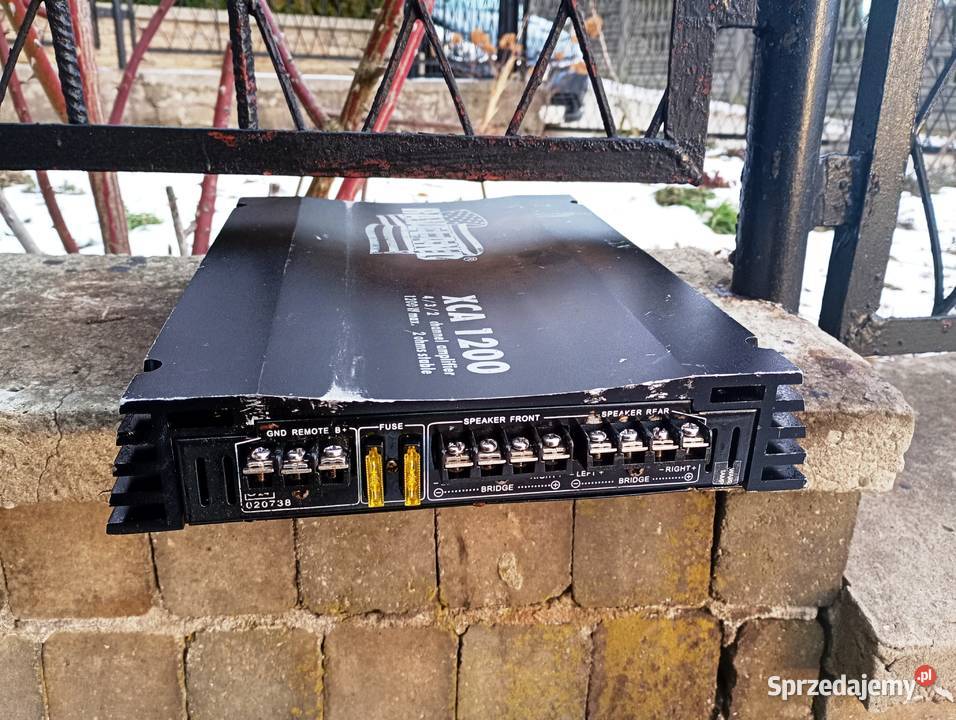 Wzmacniacz samochodowy 4 kanałowy Raveland Niegowonice