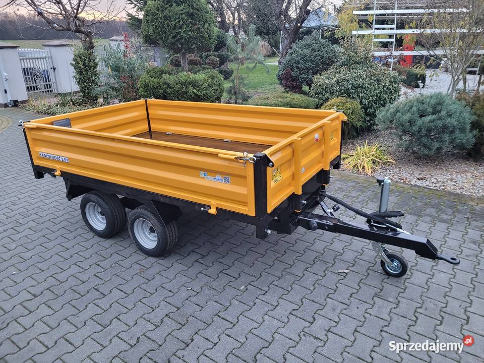 Przyczepka Wywrotka 15T 25T wielkopolskie Piła